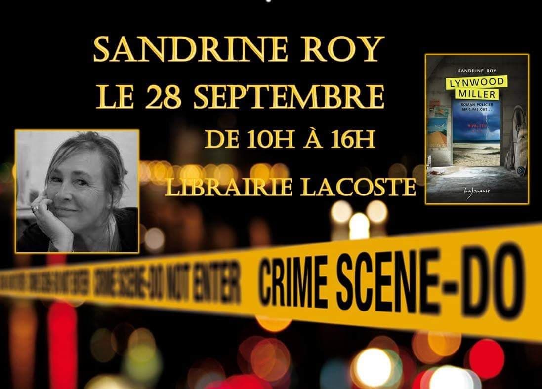 Lire la suite à propos de l’article Week-end Polar chez Lacoste : Sandrine Roy se dévoile avant le 28 septembre…